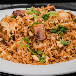 Arroz chaufa de pato