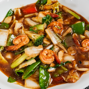 Langostinos al ajillo