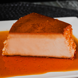 Crema volteada (porción)