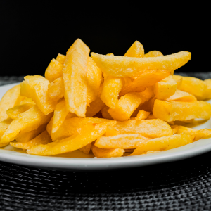 Porción de patatas fritas