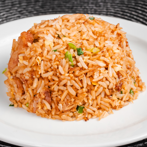 Porción de arroz chaufa